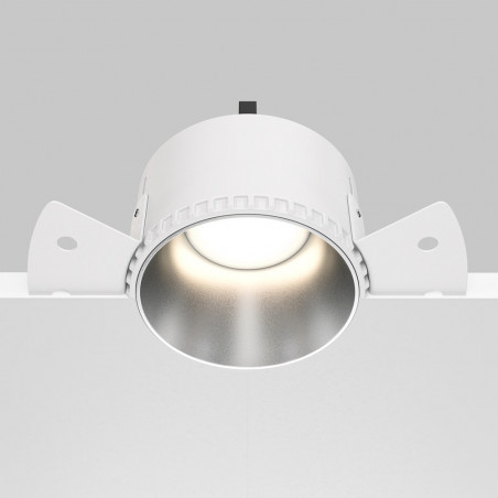 Lampa podtynkowa Share Maytoni | Regulacja, Srebrna | Sklep z lampami