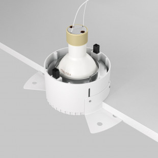 Lampa podtynkowa Share Maytoni | Regulacja, Srebrna | Sklep z lampami