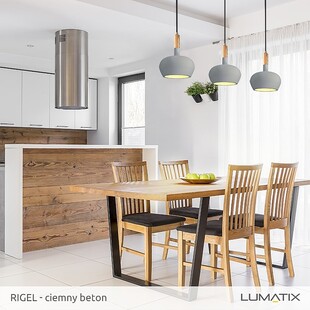Lampa betonowa Rigel 17cm - Lumatix | Loftowa i industrialna