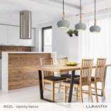 Lampa betonowa Rigel 17cm - Lumatix | Loftowa i industrialna