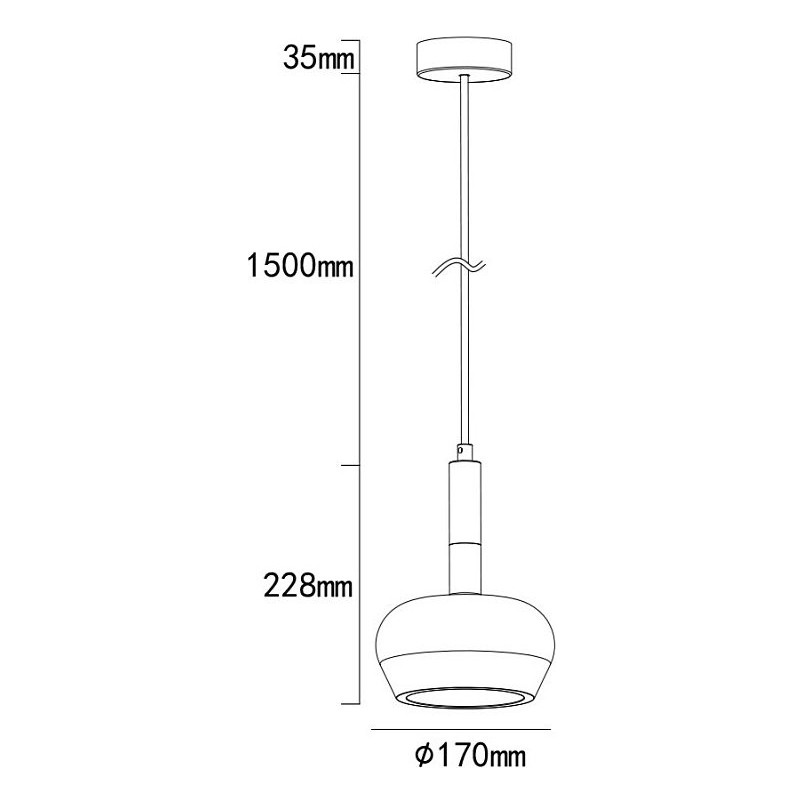 Lampa betonowa Rigel 17cm - Lumatix | Loftowa i industrialna