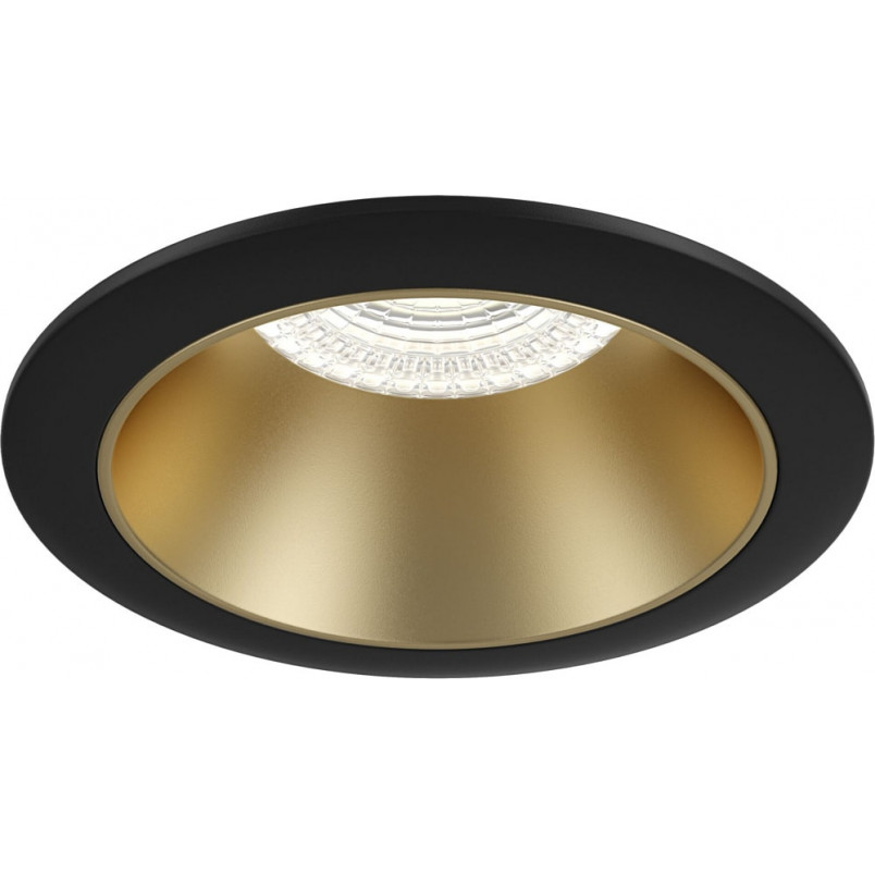 Lampa podtynkowa Share Ring Maytoni - Złoto-Czarna | Sklep