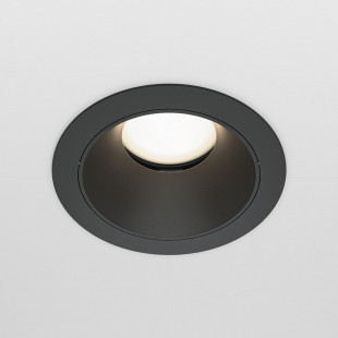 Lampa podtynkowa Share Ring Maytoni | Czarna, GU10 - Sklep