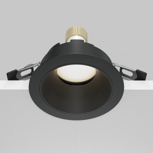 Lampa podtynkowa Share Ring Maytoni | Czarna, GU10 - Sklep