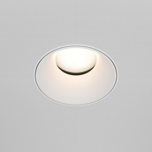 Lampa podtynkowa Share Maytoni - regulacja, biały metal | Sklep