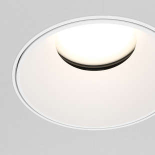 Lampa podtynkowa Share Maytoni - regulacja, biały metal | Sklep