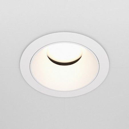 Lampa podtynkowa Share Ring 8,5cm biała Maytoni | Sklep z oświetleniem
