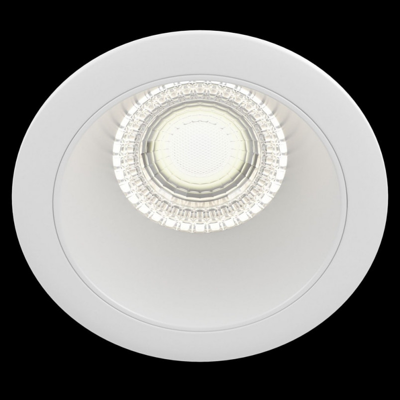 Lampa podtynkowa Share Ring 8,5cm biała Maytoni | Sklep z oświetleniem