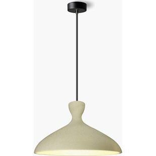 Lampa Betonowa Wisząca Shaula Szara 40cm | Lumatix