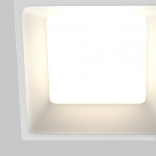 Lampa podtynkowa LED biała Maytoni Okno - 11x11cm, IP44