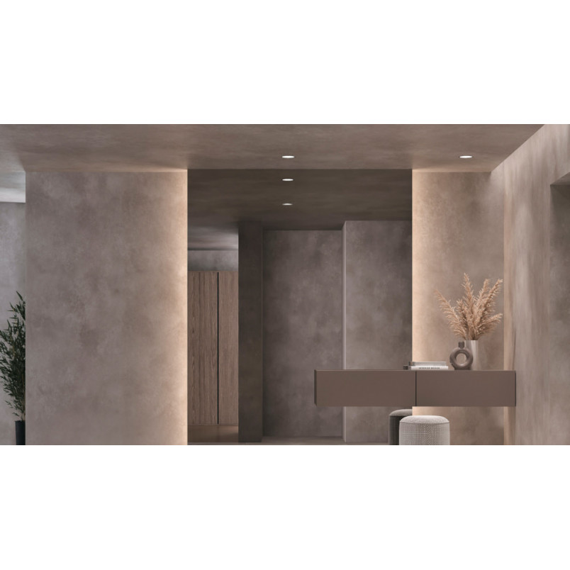 Lampa podtynkowa LED Maytoni Okno | Biała, IP44, 12cm