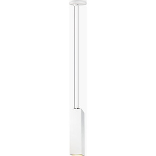 Lampa wisząca Spica biała Lumatix | Gips, Loft, GU10