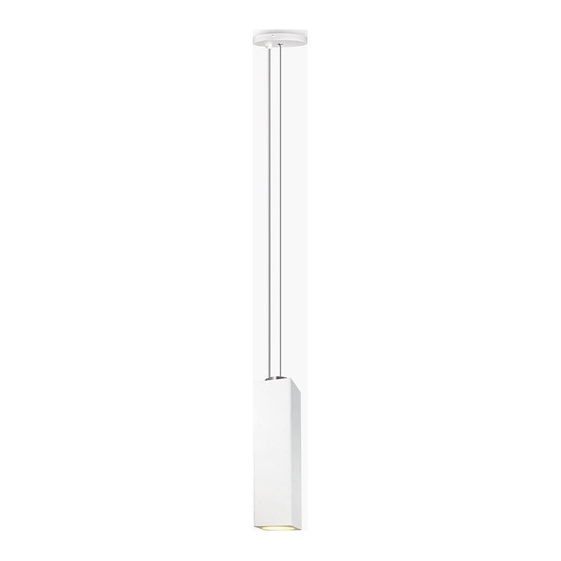 Lampa wisząca Spica biała Lumatix | Gips, Loft, GU10