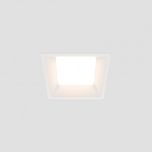 Lampa podtynkowa LED Maytoni Okno | 11x11cm, Biała, IP44