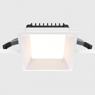 Lampa podtynkowa LED Maytoni Okno | 11x11cm, Biała, IP44