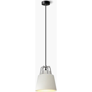 Lampa betonowa wisząca Tiaki | Szara Lumatix - 16cm