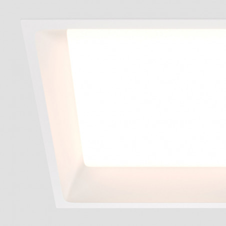 Lampa podtynkowa LED Maytoni Okno - 4000K, biała | Sklep z oświetleniem