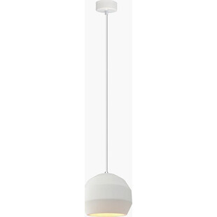 Lampa wisząca Wezen biała Lumatix | Gips, Loft, GU10