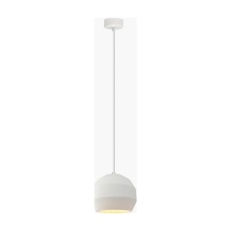 Lampa wisząca Wezen biała Lumatix | Gips, Loft, GU10