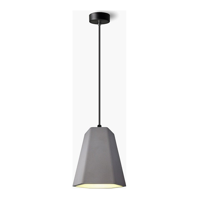 Lampa Betonowa Wisząca Alhena Szara | Lumatix