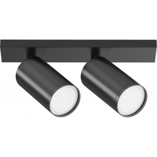 Reflektor sufitowy Focus S - Maytoni, czarny, 2 punkty