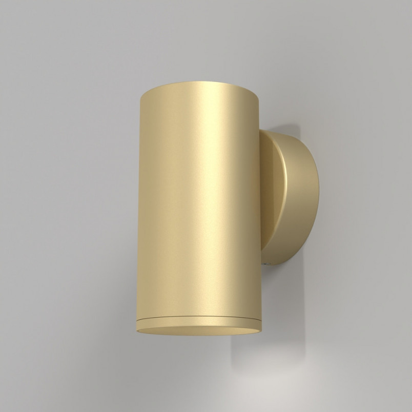 Kinkiet Focus S Maytoni - Złoty, Minimalistyczny Design