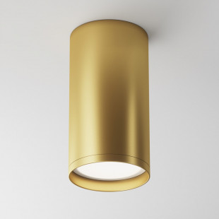 Lampa tuba spot Focus S - Maytoni, matowe złoto | Sklep z oświetleniem