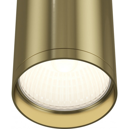 Lampa tuba spot Focus S mosiężna Maytoni | Sklep z lampami