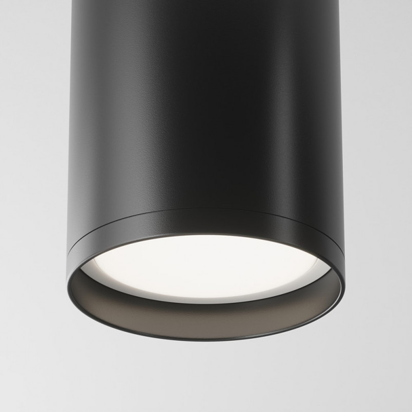 Lampa tuba spot Focus S Maytoni - czarna, GU10 | Sklep