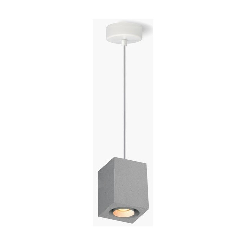 Lampa betonowa Kanopus | Loftowa lampa wisząca Lumatix