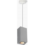 Lampa betonowa Kanopus 2 Lumatix | Loftowa lampa wisząca szara