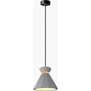 Lampa Betonowa Wisząca Mirzam Szara Lumatix | Loftowa