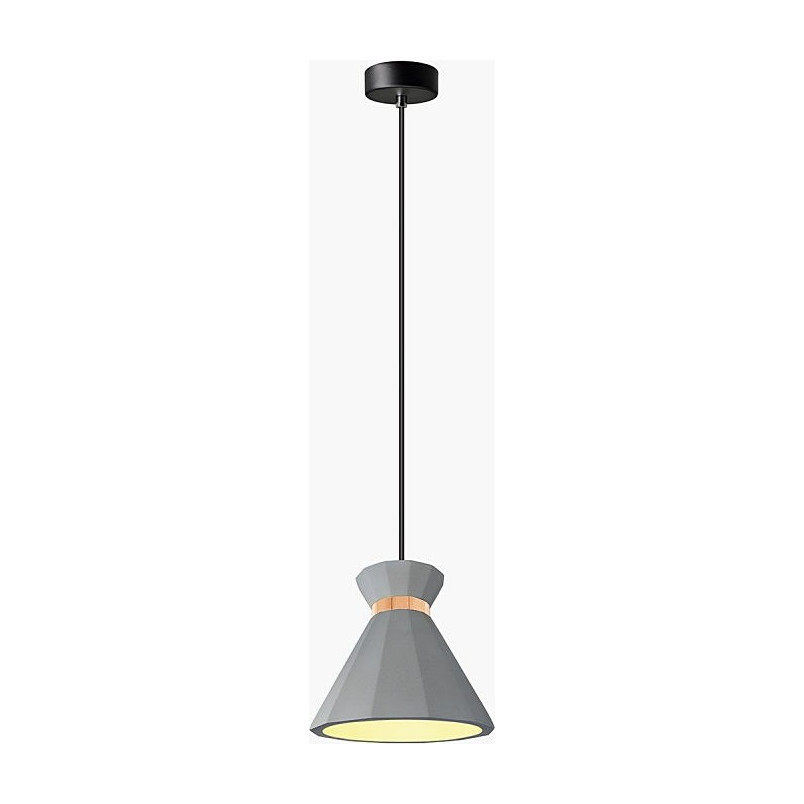Lampa Betonowa Wisząca Mirzam Szara Lumatix | Loftowa