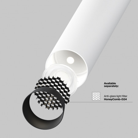 Reflektor sufitowy Focus T LED biały Maytoni - Oświetlenie LED