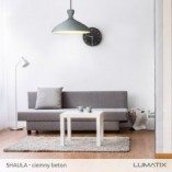 Lampa betonowa Shaula 40cm | Lumatix - Loft i Japandi
