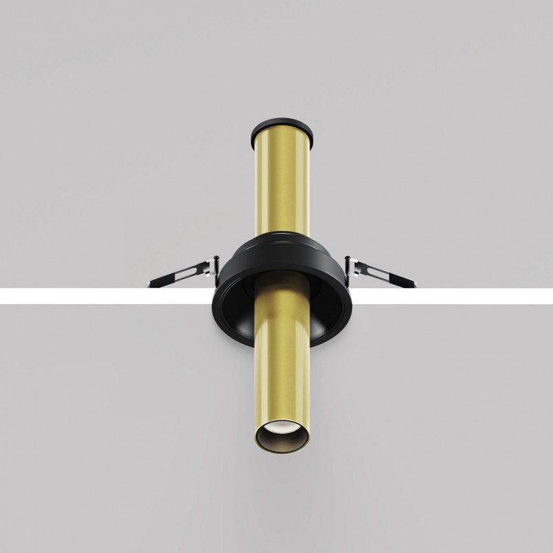 Reflektor Focus T LED Mosiężny Maytoni - Oświetlenie LED