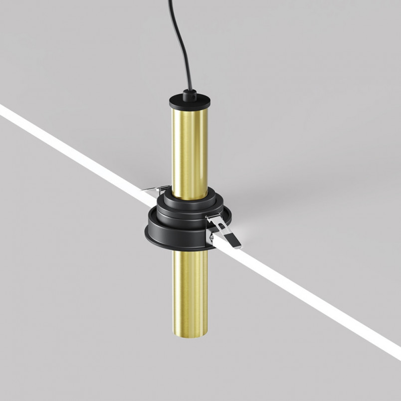 Reflektor Focus T LED Mosiężny Maytoni - Oświetlenie LED