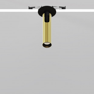 Reflektor sufitowy Focus T LED Maytoni | Mosiądz, 3000K