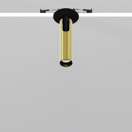 Reflektor sufitowy Focus T LED Maytoni | Mosiądz, 3000K