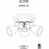 Plafon Retro Alton Czarny | Markslojd - Oświetlenie Loftowe