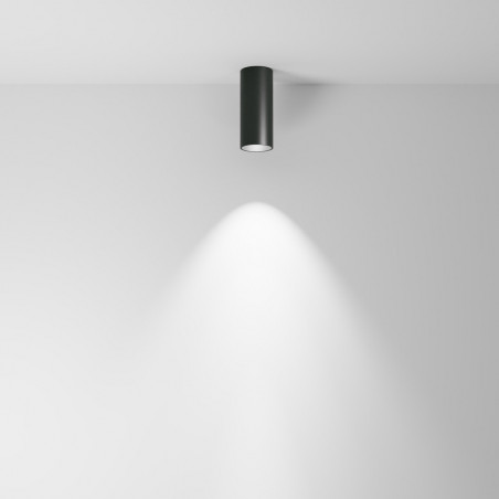 Lampa Maytoni Focus LED - spot natynkowy ściemniany, czarny