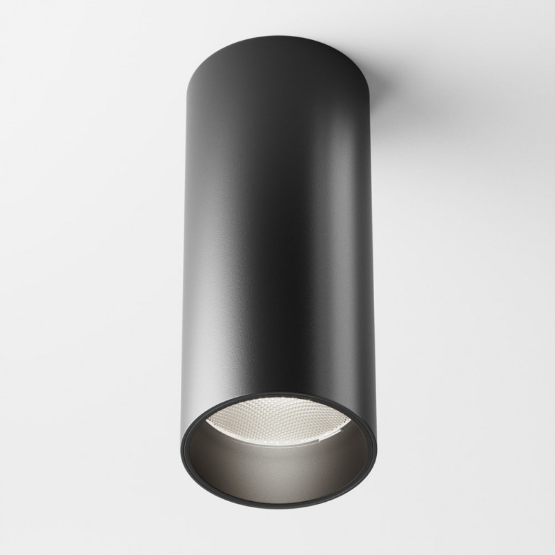 Lampa Maytoni Focus LED - Czarna, Natynkowa | Sklep z Oświetleniem