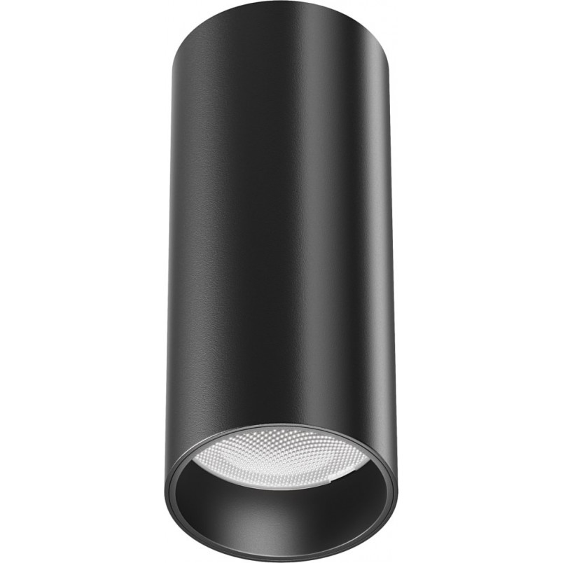 Lampa tuba LED Focus Maytoni | Spot natynkowy czarny
