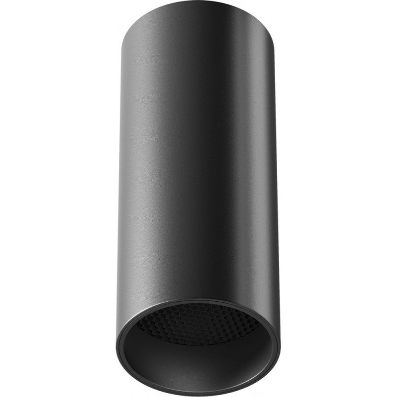 Lampa tuba LED Focus Maytoni | Spot natynkowy czarny