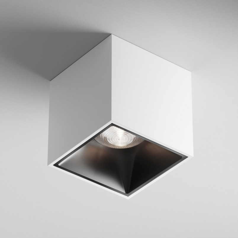 Lampa kwadratowa LED Alfa Maytoni - Ściemnialna, Biała