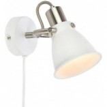 Kinkiet Retro Alton Biały Markslojd | Loft & Vintage