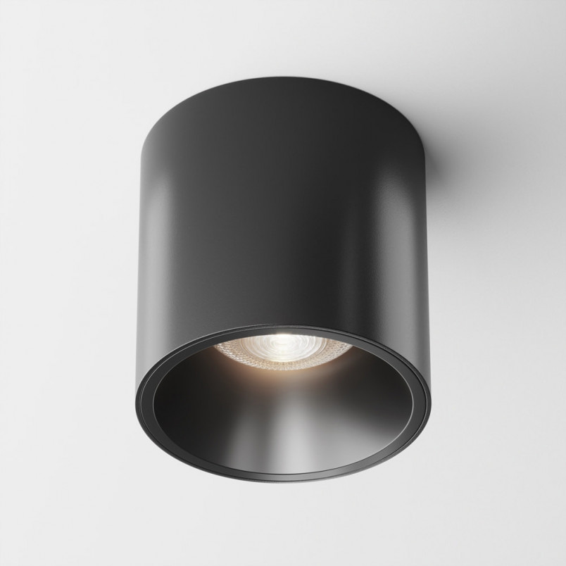 Lampa spot Alfa LED czarna Maytoni - 7cm - Ściemniacz