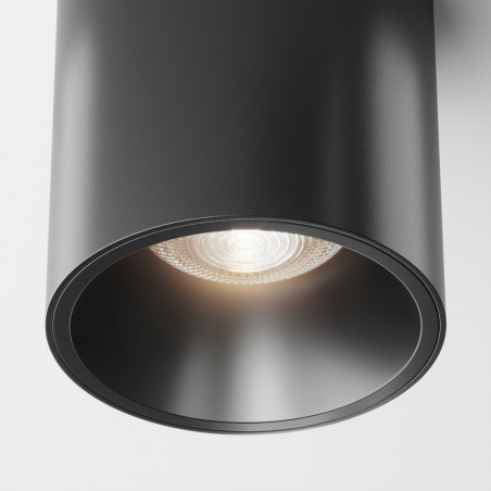 Lampa spot Alfa LED czarna Maytoni - 7cm - Ściemniacz