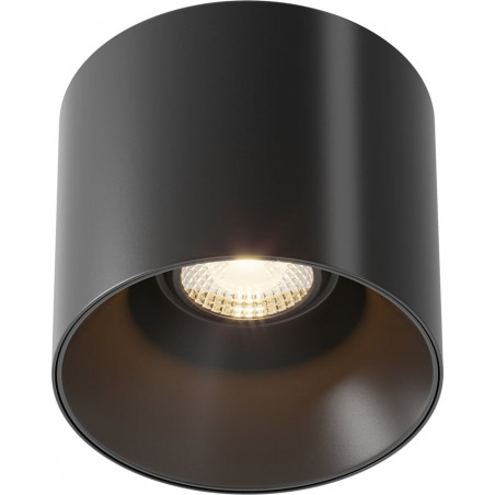 Lampa spot Alfa LED czarna Maytoni | Ściemnialna, 12,5cm