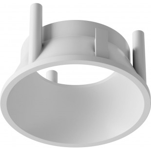 Ramka do lampy LED Maytoni Alfa - biała, 6,7cm | Najlepsza cena